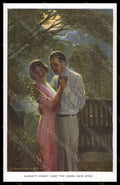 Artist Signed Alfred Dewey Romantic Couple Harvest Moon Reinthal 466 pc VK6068 – fronte