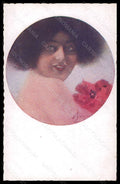 Artist Signed Illustratori Pagnotta Glamour Lady Flowers serie 1001 pc VK6099 – fronte