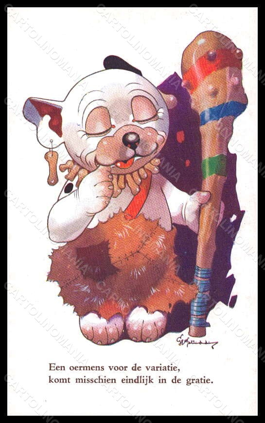 Artist Signed Illustratori Studdy Bonzo Dog serie 4314 postcard VK6128 – fronte