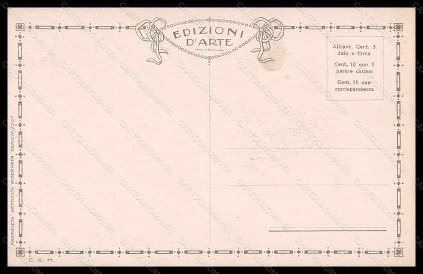 Artist Signed Bertiglia Fashion Glamour Lady Mode serie 2207 postcard VK6139 – retro