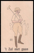Artist Signed A. Hajduk Horse Man Polo Sport serie 1002-5 ABRADED pc VK6149 – fronte