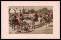 Artist Signed Sidesaddle Lady Fox Hounting Horse English Foxhound Dog pc VK6170 – fronte