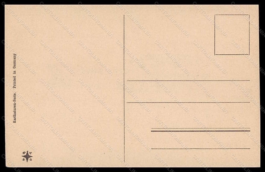 Artist Signed FSG Polzin ? Fashion Glamour Skinny Lady Mode WRINKLE pc VK6202 – retro