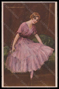 Artist Signed T. Corbella Fashion Lady Mode Necklace serie 160-2 postcard VK6326 – fronte