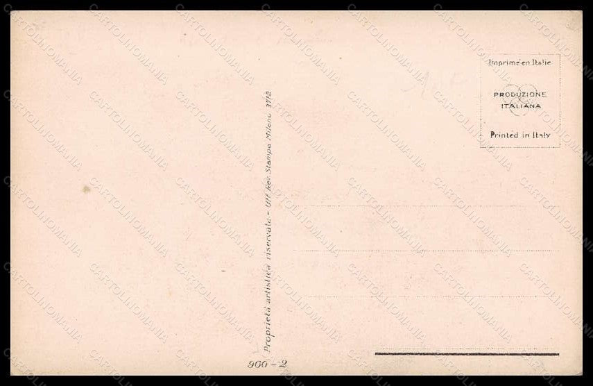 Artist Signed Bompard Romantic Couple Lady serie 960-2 postcard VK6400 – retro