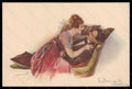 Artist Signed Bompard Romantic Couple Lady serie 947-3 postcard VK6409 – fronte