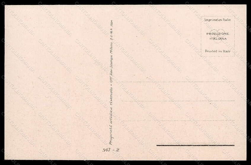 Artist Signed Bompard Romantic Couple Lady serie 947-2 postcard VK6411 – retro