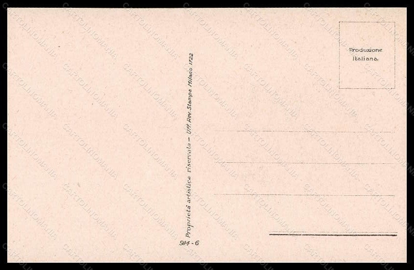 Artist Signed Bompard Fashion Glamour Lady Mode serie 914-6 postcard VK6414 – retro