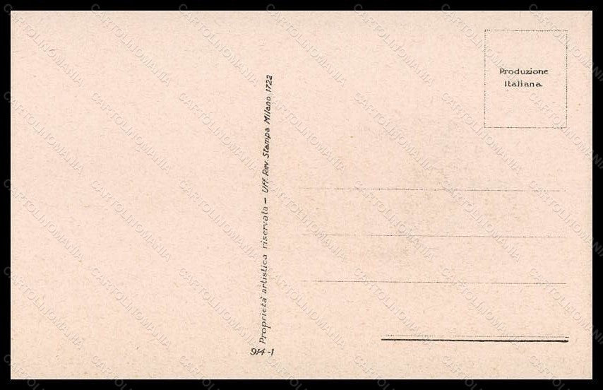 Artist Signed Bompard Fashion Glamour Lady Mode serie 914-1 postcard VK6419 – retro