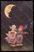 Artist Signed Colombo Dutch Children Paper Moon serie 1903-XX postcard VK6458 – fronte