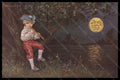 Artist Signed Colombo Boy Child Paper Moon serie 2092 postcard VK6467 – fronte