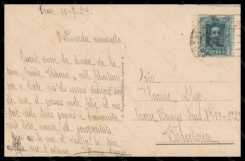 Artist Signed Illustratori Colombo Girl Goose serie 1740-3 postcard VK6477 – retro