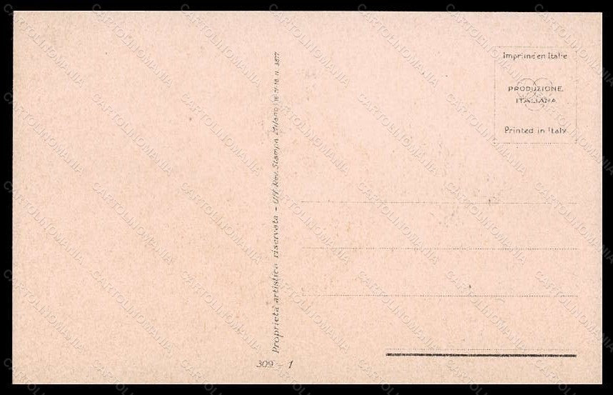Artist Signed Illustratori Nanni Lady Tennis Sport serie 309-1 postcard VK6494 – retro