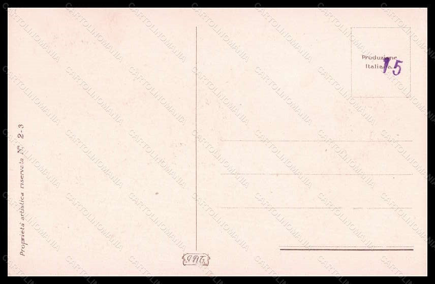 Artist Signed Mauzan Glamour Lady Cupid serie 2-3 postcard VK6518 – retro