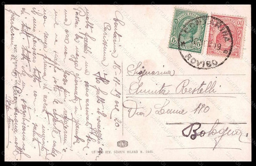 Artist Signed San Marco Romantic Couple Teatime serie 2054 postcard VK6530 – retro