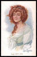 Artist Signed San Marco Fashion Glamour Lady Mode serie 2108-2 postcard VK6535 – fronte