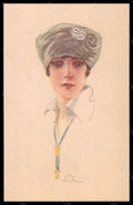 Artist Signed Terzi Fashion Glamour Lady Mode serie 322-3pc VK6563 – fronte
