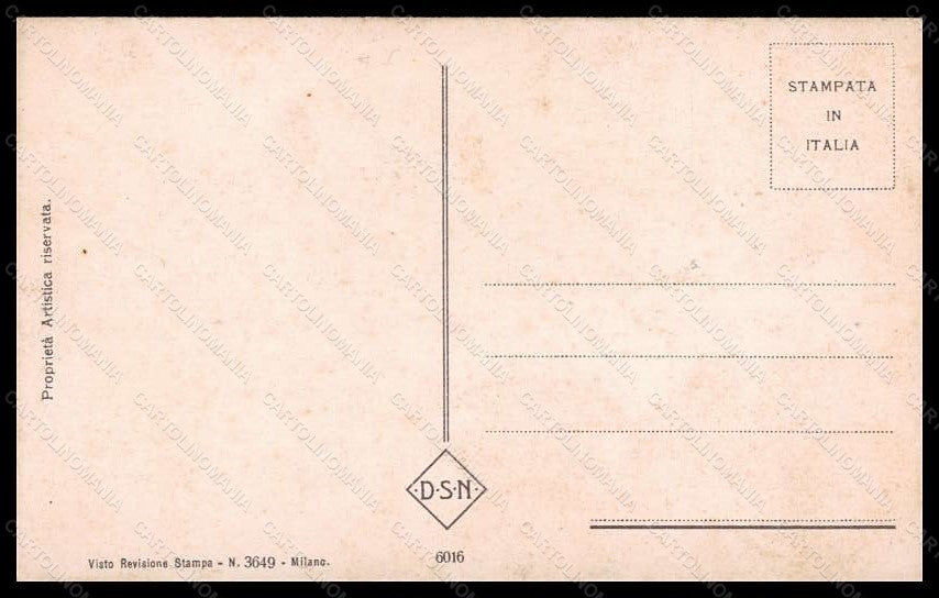Artist Signed Illustratori Faenza Couple Fashion Lady serie 6019 postcard VK6599 – retro