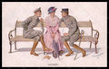 Artist Signed Zasche Lady Military Soldier MM Vienne 1118 postcard VK6606 – fronte