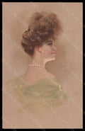 Artist Signed Illustratori Ellka Lady MM Vienne serie 443 postcard VK6616 – fronte