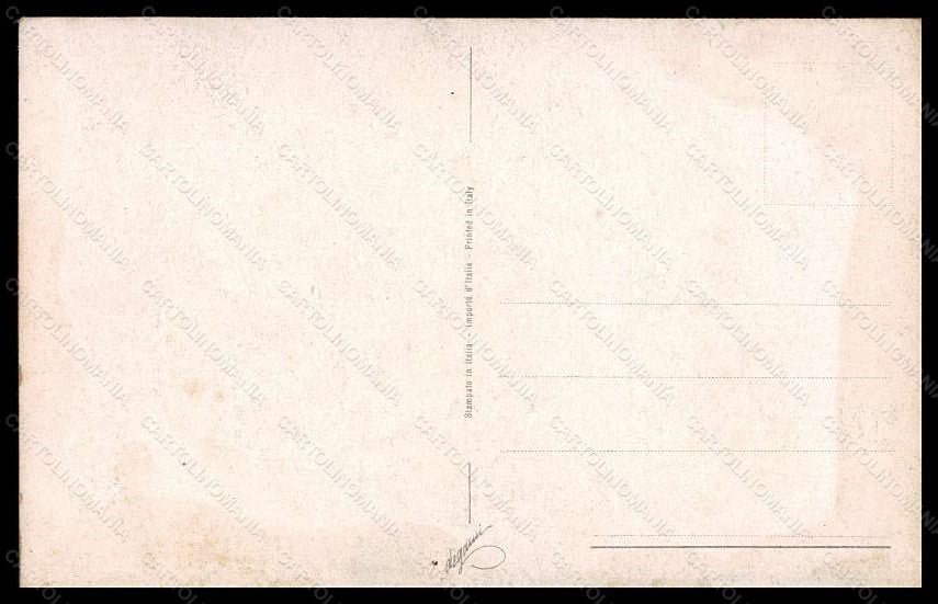 Artist Signed Illustratori Castelli Children Train Degami postcard VK6633 – retro
