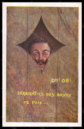 WW1 WWI Propaganda Anti German Kaiser Wilhelm II serie 70 postcard VK6731 – fronte