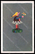 Artist Signed Illustratori Puppet Art Deco O. F. serie 2 WRINKLES pc VK6750 – fronte