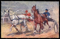 Artist Signed Ludwig Koch Horse Racing Sport Pferd BKWI serie 473-1 pc VK6763 – fronte