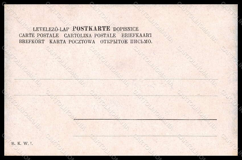 Artist Signed Ludwig Koch Horse Pferd Blumenkorso Wien BKWI postcard VK6769 – retro