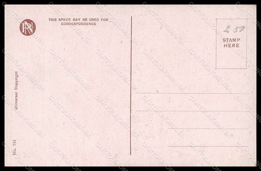 Artist Signed P. Boileau Lady Golden West Reinthal 755 postcard VK6801 – retro