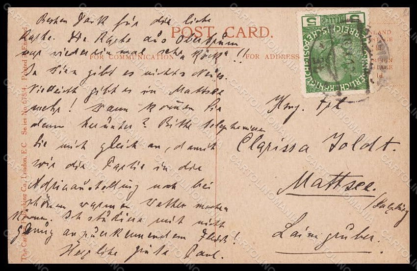 Artist Signed Court Barber Fashion Glamour Lady Mode Hat 678-4 postcard VK6809 – retro