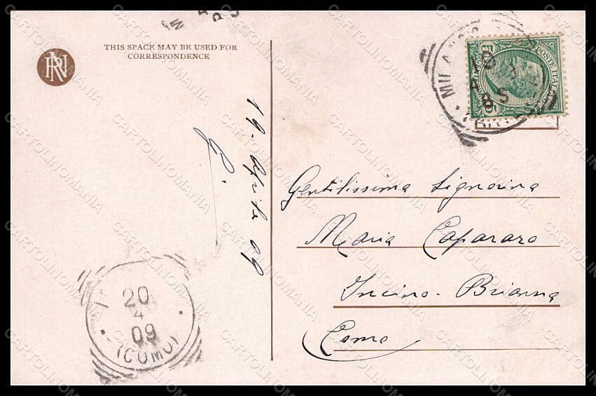 Artist Signed Illustratori Boileau Lady School Days Reinthal postcard VK6829 – retro