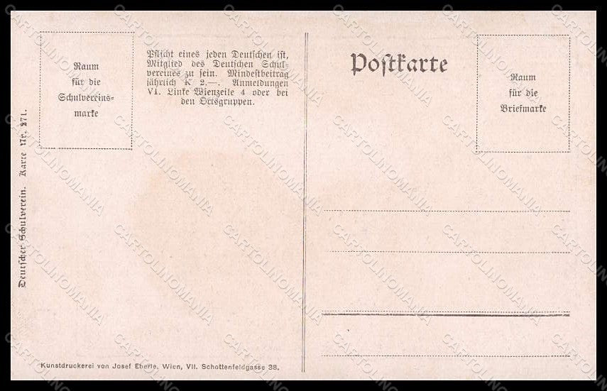Artist Signed Preen Lady Linzer Burgertracht Deutscher Schulverein 271 pc VK6936 – retro