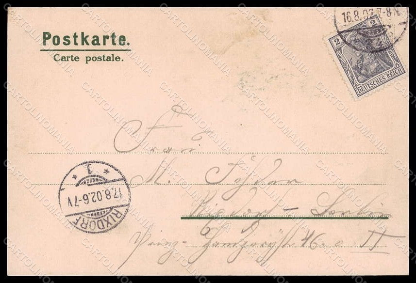 Artist Signed Illustratori Lady Art Nouveau serie 4906 ABRADED postcard VK6944 – retro