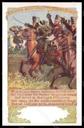 Artist Signed K. A. Wilke Military Soldier Horse Deutscher Wehrverein pc VK6954 – fronte