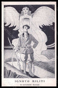 Artist Signed Argo Ignoto Militi D'Annunzio Militari Propaganda WW1 pc VK6963 – fronte