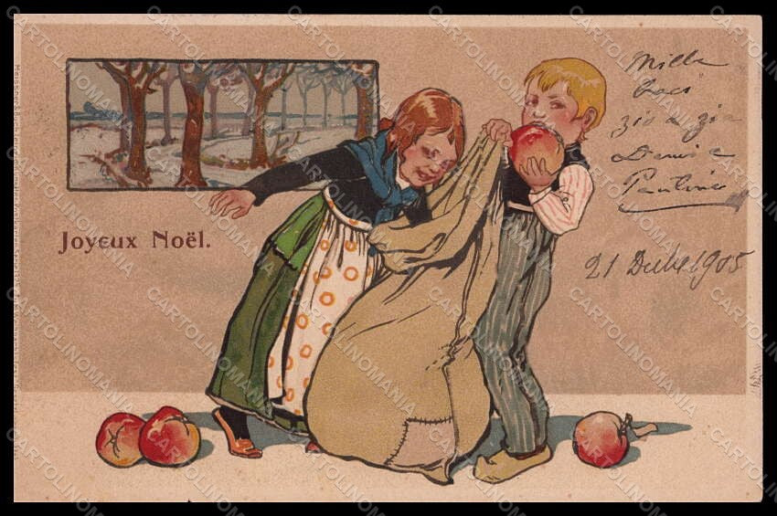 Artist Signed Hermann Roth Children Christmas Meissner & Buch 1325 pc VK7013 – fronte