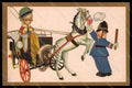 Artist Signed Giemmepi Children Horse Degami 2198 CORNERS CREASED pc VK7015 – fronte