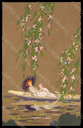 Artist Signed Meschini Romantic Couple Art Deco 2288 postcard VK7050 – fronte