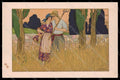 Artist Signed Illustratori Gobbi Romantic Couple serie 2479 postcard VK7057 – fronte