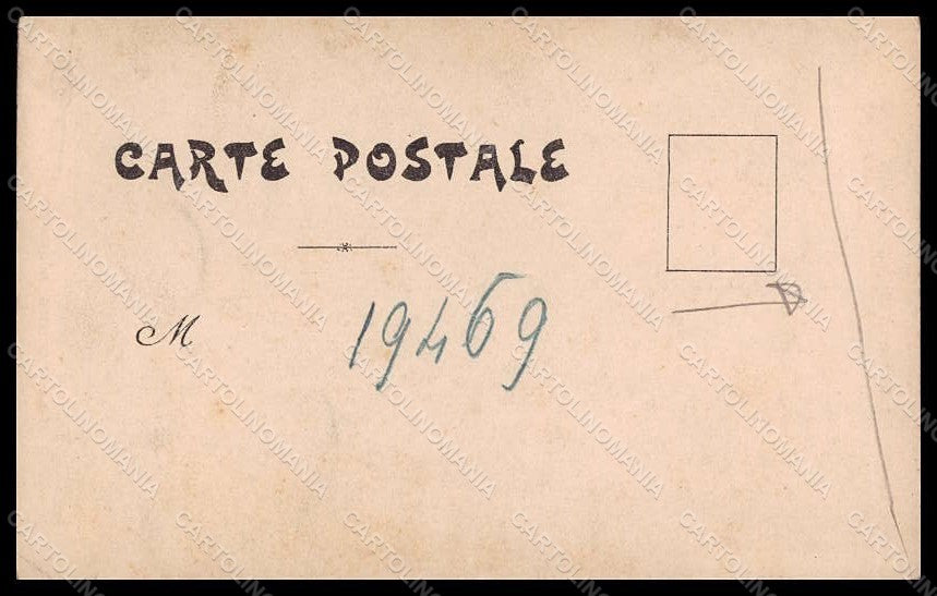 Artist Signed Japhet Fairy Lady Hand Painted La Lettre Amour CREASED pc VK7092 – retro