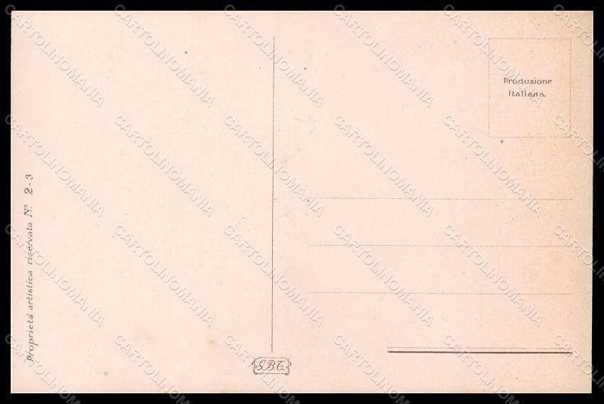 Artist Signed Illustratori L.A. Mauzan Lady Cupid serie 2-3 postcard VK7126 – retro