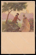 Artist Signed Illustratori E. Cenni Lady serie 966-6 postcard VK7134 – fronte
