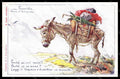 Artist Signed Pescarella Donkey Advertising Italian Newspaper Travaso pc VK7168 – fronte