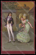 Artist Signed Illustratori Colombo Romantic Couple serie 2167 postcard VK7185 – fronte