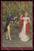 Artist Signed Illustratori Colombo Romantic Couple serie 2167 postcard VK7188 – fronte