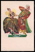 Artist Signed Strvjenska Couple Dance Polonez serie 948 postcard VK7194 – fronte
