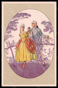 Artist Signed Bianchi Couple Glamour Lady serie 2470 postcard VK7202 – fronte