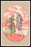 Artist Signed Bianchi Couple Glamour Lady serie 2470 postcard VK7203 – fronte
