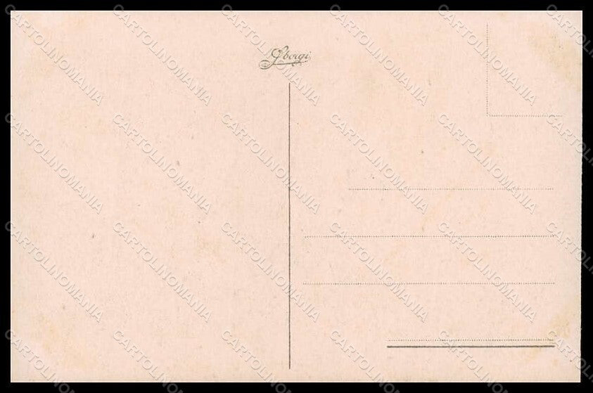 Artist Signed Scattina Dante Beatrice Amori Celebri Sborgi postcard VK7222 – retro